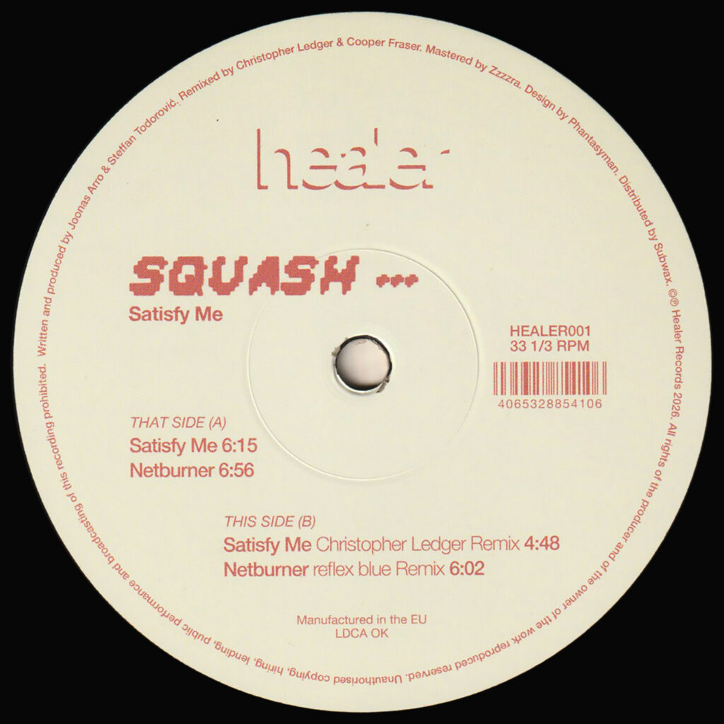 Squash - Satisfy Me